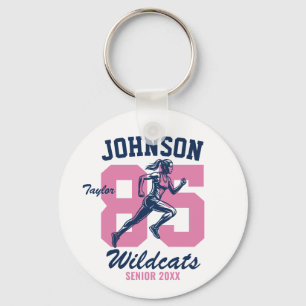 Senior Cross Country School Atletiek Sleutelhanger