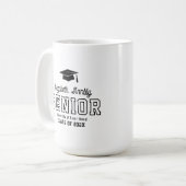 Senior Custom Year Script Graduate College  Koffiemok (Voorkant links)