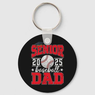 Senior Dad 2025 Baseball CL van 2025 Grappig Gradu Sleutelhanger