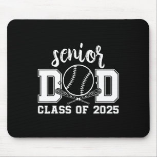 Senior Dad Baseball 2025 CL van 2025 Trotse Vader Muismat