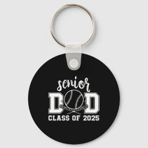 Senior Dad Baseball 2025 CL van 2025 Trotse Vader Sleutelhanger