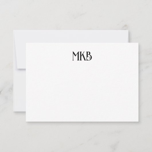  senior dame - Zie terug! Notitiekaartje (Achterkant)