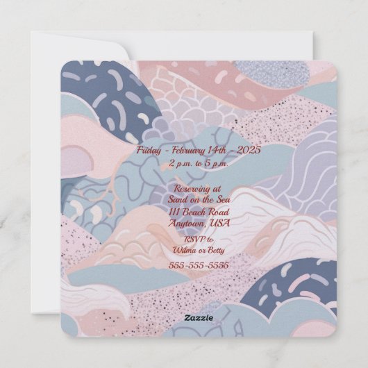 Senior Dames Galentine's Day Brunch Feestdagenkaart (Achterkant)