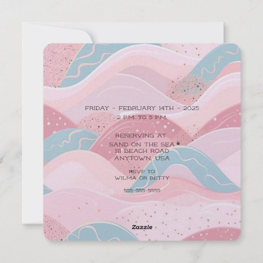 Senior Dames Galentine's Day Brunch Feestdagenkaart (Achterkant)