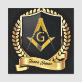 Senior Deacon Naamplaatje (Voorkant)