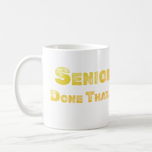 Senior, Done That Coffee Mug Koffiemok (Links)