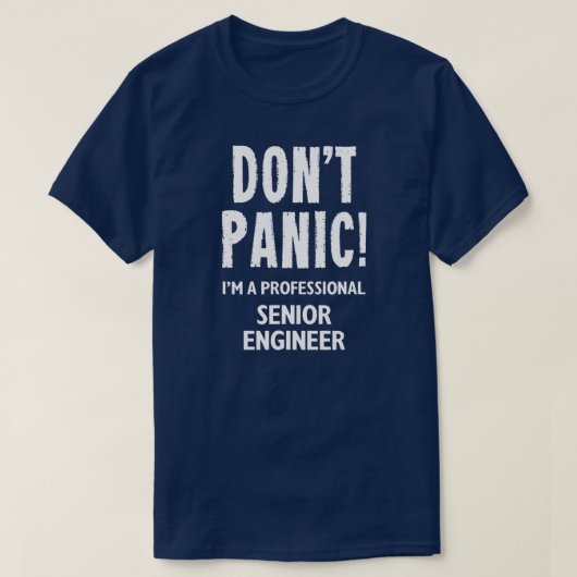 Senior Engineer T-shirt (Design voorkant)