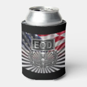 "Senior EOD" Herdenkingscadeau Blikjeskoeler (Blikje Voorkant)