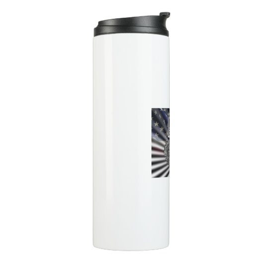 "Senior EOD" Herdenkingscadeau Thermosbeker (Gedraaid links)