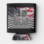 “Senior EOD” Herdenkingsgeschenk Blikjeskoeler (Voorkant)