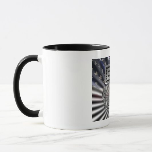 “Senior EOD” herdenkingsgeschenk Mok (Links)