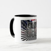 “Senior EOD” herdenkingsgeschenk Mok (Voorkant links)