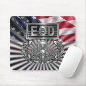 “Senior EOD” herdenkingsgeschenk Muismat (Met muis)