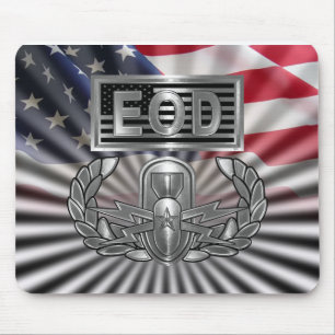 “Senior EOD” herdenkingsgeschenk Muismat