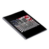 “Senior EOD” herdenkingsgeschenk Notitieboek (Rechterzijde)