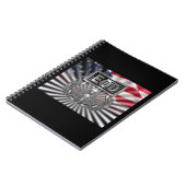 “Senior EOD” herdenkingsgeschenk Notitieboek (Linkerzijde)