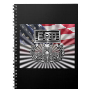 “Senior EOD” herdenkingsgeschenk Notitieboek