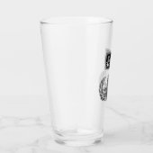 "Senior EOD" met de Amerikaanse vlag Glas (Rechts)