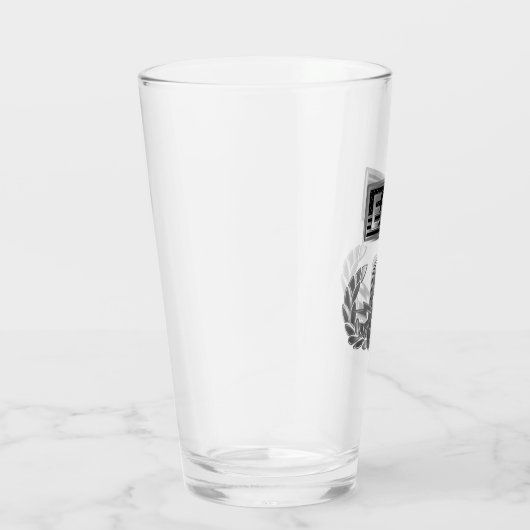 "Senior EOD" met de Amerikaanse vlag Glas (Rechts)