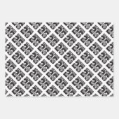 Senior feesten inpakpapier vel (Voorkant 3)