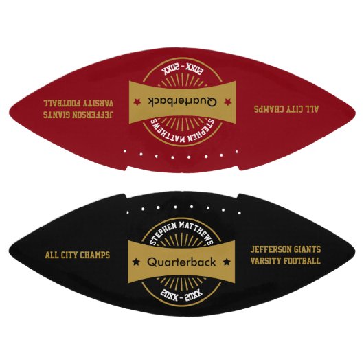 Senior Football Award Memento (Panelen)