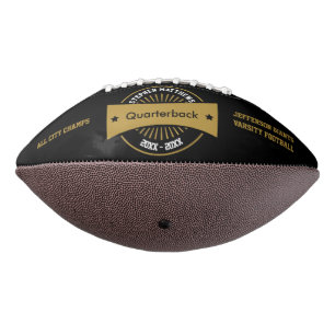 Senior Football Award Memento