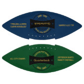 Senior Football Award Memento Black Badge (Panelen)