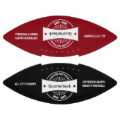 Senior Football Award Memento White Badge (Panelen)