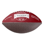 Senior Football Award Memento White Badge (Gedraaid 90)