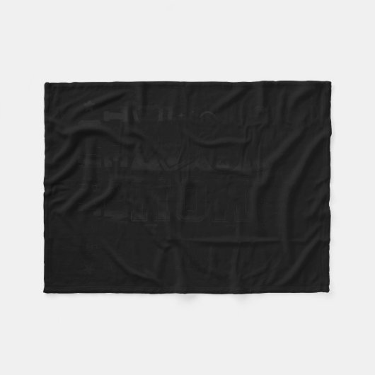 Senior Football Mom 2026 The Final Quarter Fleece Deken (Voorkant (Horizontaal))