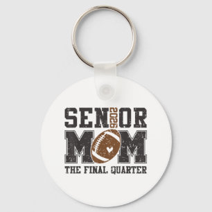 Senior Football Mom Football Mama Game Day CL van Sleutelhanger