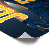 Senior Football Team Player Photo Gift Sports Poster (Hoek)