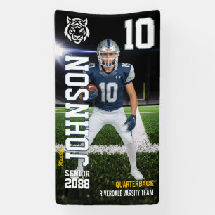 Senior Football Thuiswedstrijd Custom Speler Spandoek