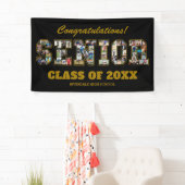 Senior Foto Collage Afstudeerfeest Welkom Spandoek (Insitu)