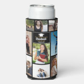 Senior Friends Photo Collage 2023 Graduation Party Seltzer Blikjeskoeler (Seltzer Achterkant)