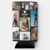 Senior Friends Photo Collage 2023 Graduation Party Seltzer Blikjeskoeler (Achterkant)