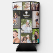 Senior Friends Photo Collage 2023 Graduation Party Seltzer Blikjeskoeler (Voorkant)