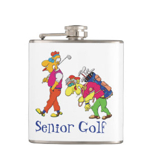 Senior Golf Flask Heupfles
