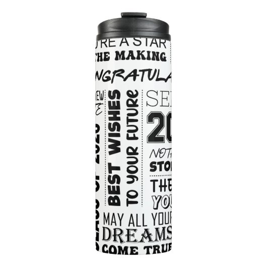 Senior Graduate 2026 Thermosbeker (Voorkant)