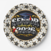 Senior Graduating Class 2026 Papieren Bordje (Voorkant)