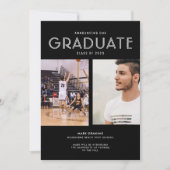 Senior Guy Photo High School Afstuderen (Voorkant)