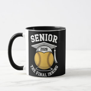 Senior Het Laatste Inning 2026 Softbal Afstuderen Mok