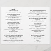 Senior Honours en Awards oproepingsprogramma Flyer (Achterkant)