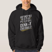 Senior Humor Pickleball Hoodie (Voorkant)