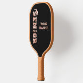Senior Jaar Afstudeerder Afstuderen Glitter Jaar Pickleball Paddle (Links)
