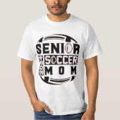Senior Jaar - Voetbal Moeder - Klasse van 2024 T-shirt (Voorkant)
