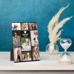 Senior Jaar Vrienden Collage Afstudeerfeest Fotoplaat<br><div class="desc">Senior jaar collage foto plaquette voor je beste vrienden op de middelbare school of universiteit. Voeg 9 van je favoriete vriendenfoto's toe en bestel deze prints voor je besties. Een mooi afstuderen vriendschapsgeschenk uit 2025. Niets zegt vrienden voor altijd als een afstuderen foto aandenken.</div>