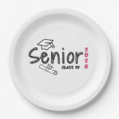 Senior Klas van 2026 Papieren Bord (Voorkant)