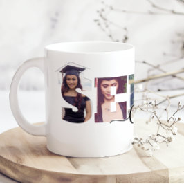 Senior Klas van Foto Toevoegen Koffiemok