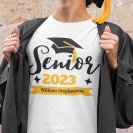 Senior klasse afstuderen jaarnaam t-shirt